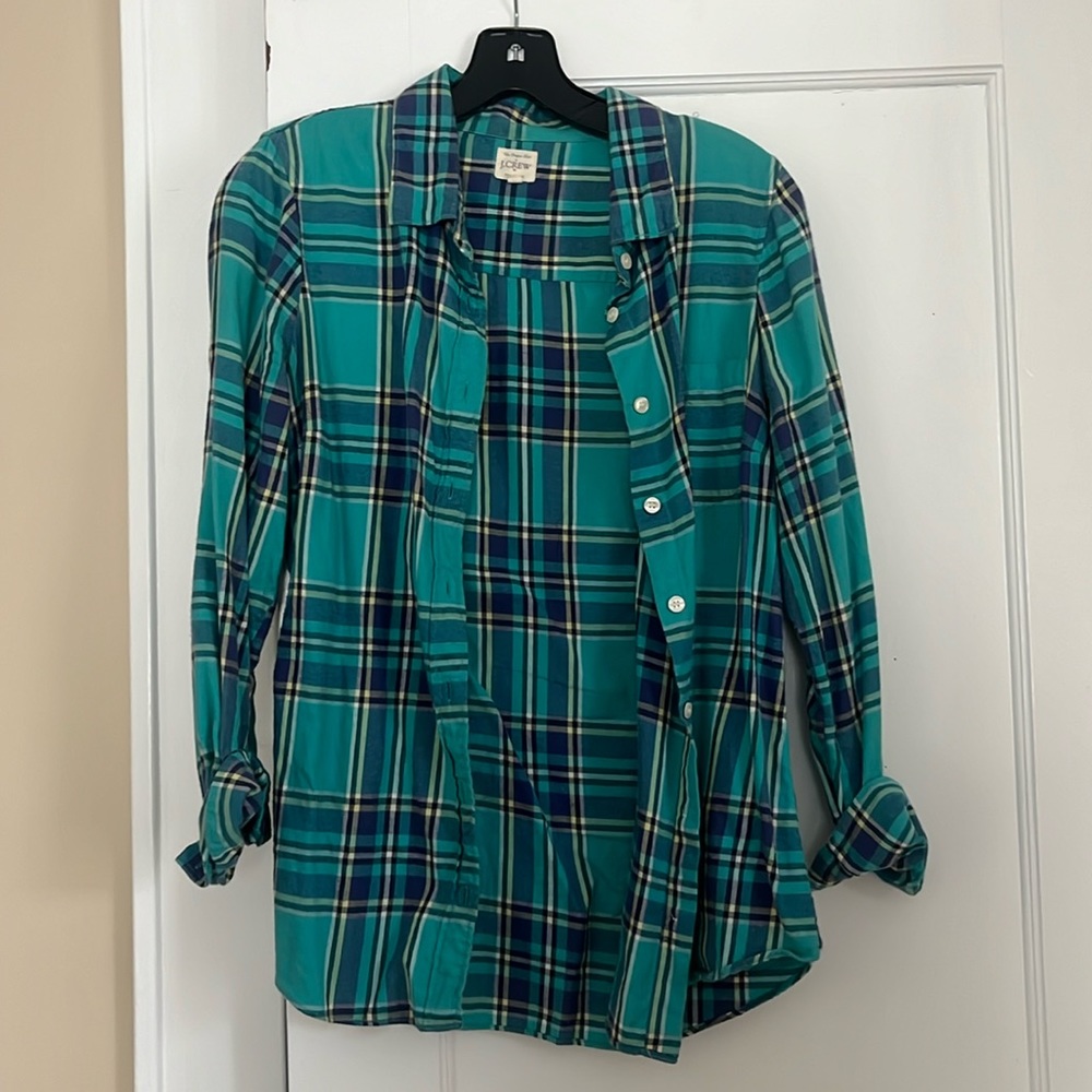 J Crew Women’s Plaid Shirt - Size S